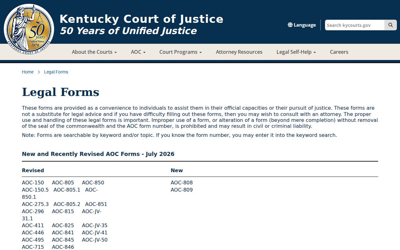 Gallatin County criminal court case AOC legal forms library