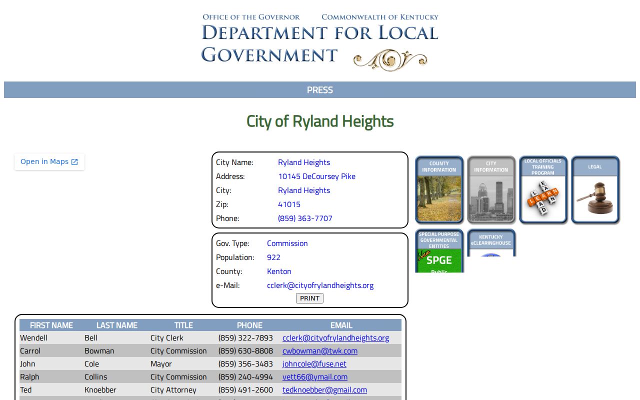 Gallatin County Sparta government criminal records context